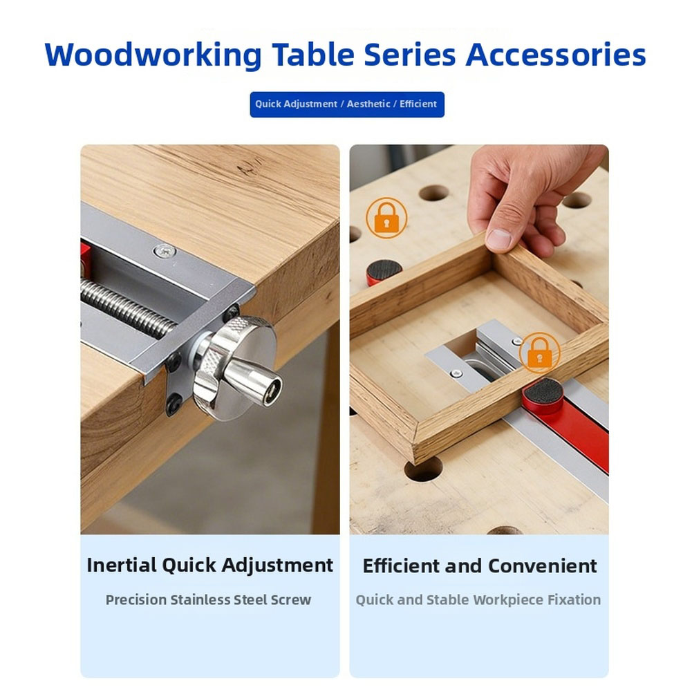 Быстросъемный хвостовик-зажим  – обзор и цена Woodworking Quick Release Vise